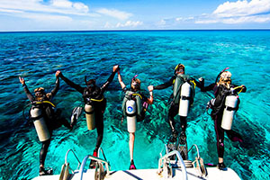 Diving in Trincomalee